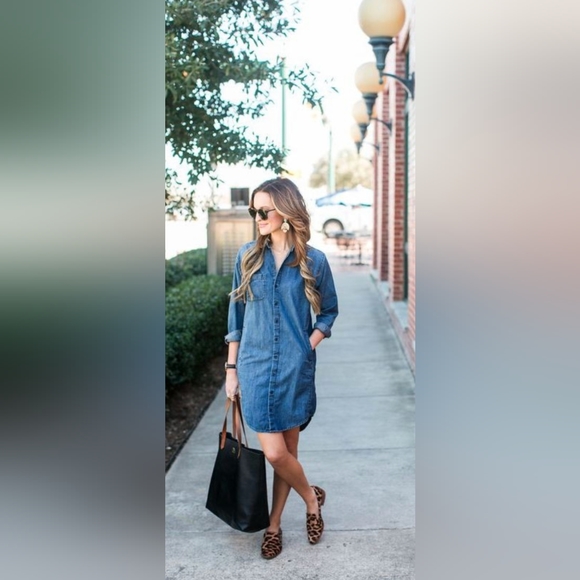 Equipment Dresses & Skirts - Equipment denim tunic